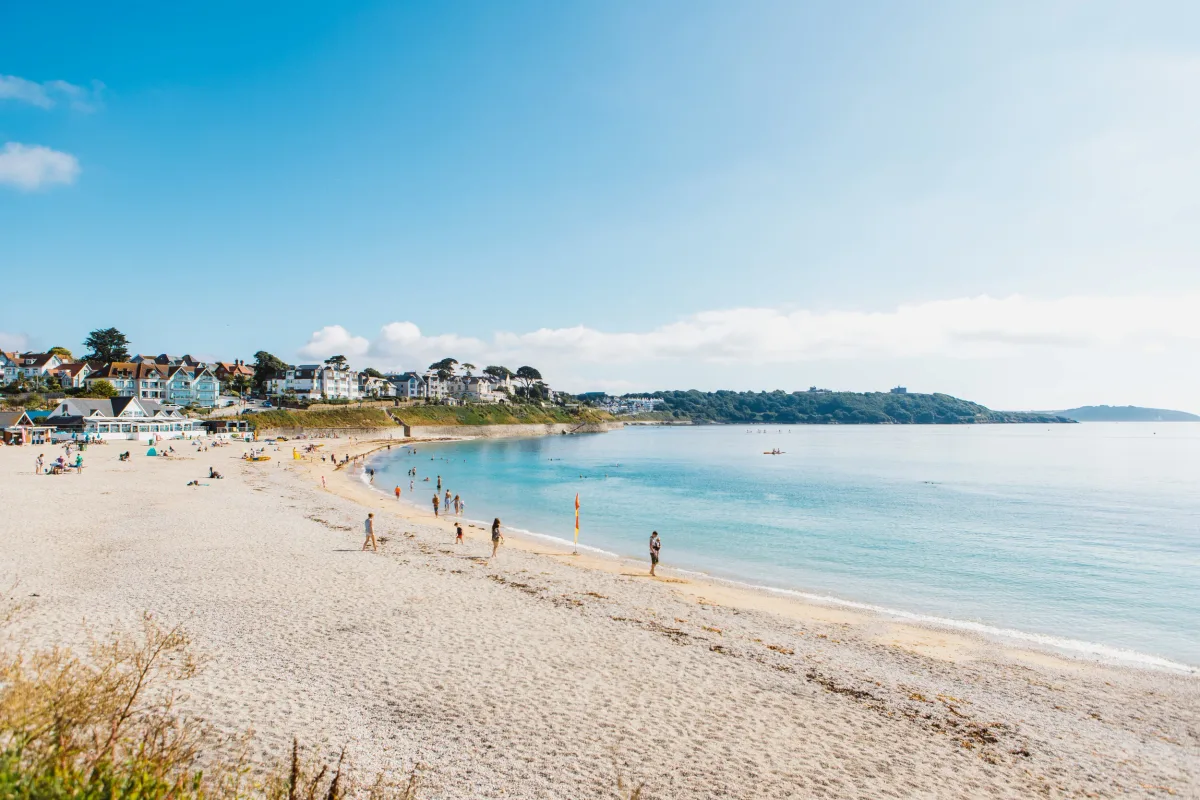 Gylly Beach Cafe on Gyllyngvase Beach, Falmouth