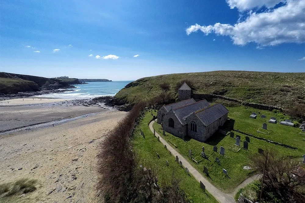 Gunwalloe Church Cove Beach